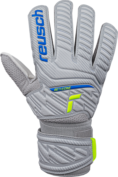 Reusch Attrakt Grip Junior 5272815 6016 yellow grey front